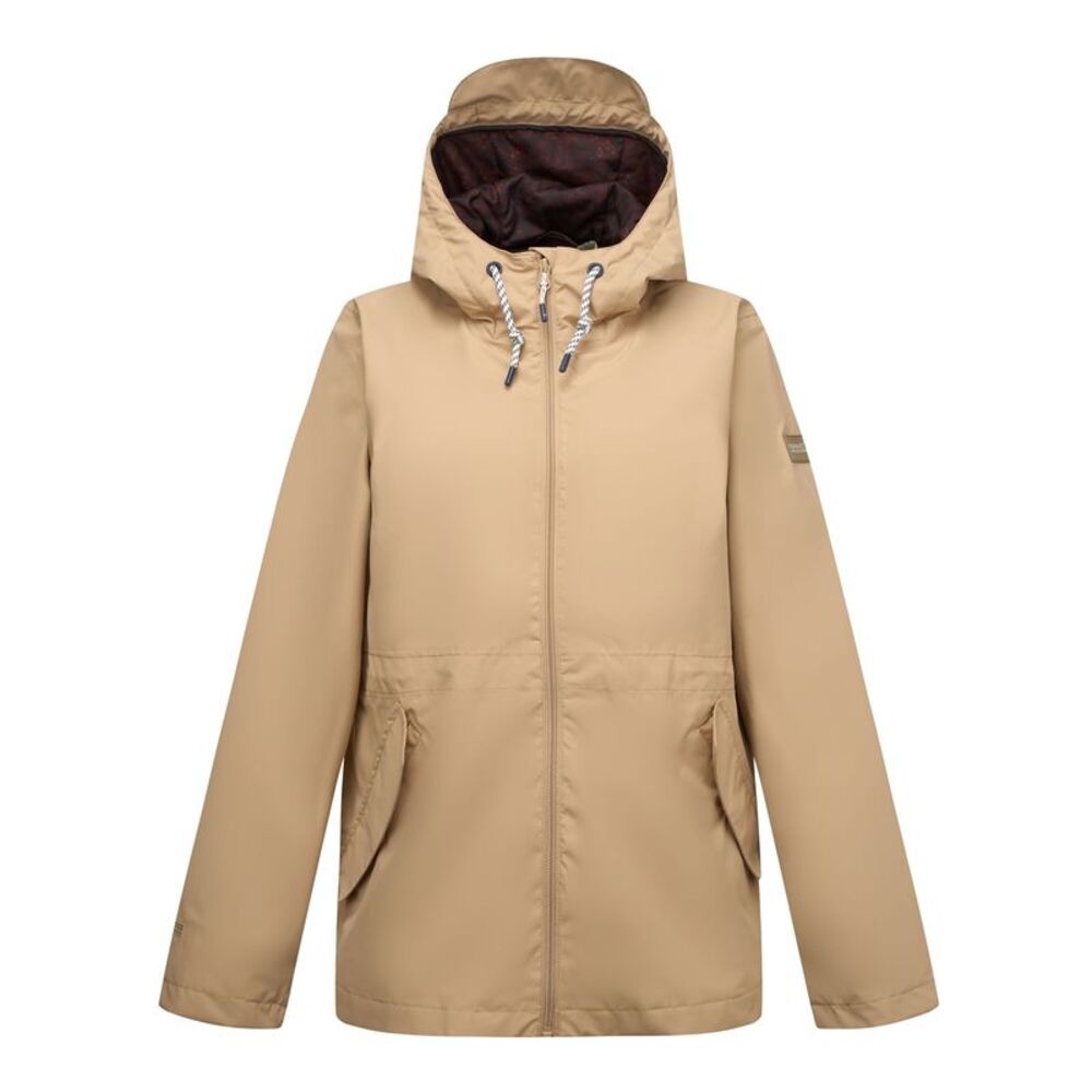 Regatta Womens/Ladies Bayletta Grid Distress Waterproof Jacket / Barleycorn